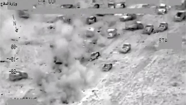 IŞİD militanları böyle vuruldu