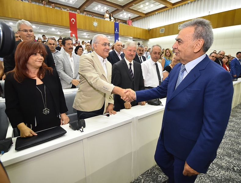 Başkan Kocaoğlu personeliyle bayramlaştı