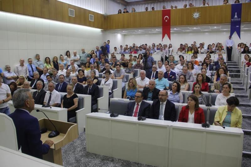 Başkan Kocaoğlu personeliyle bayramlaştı