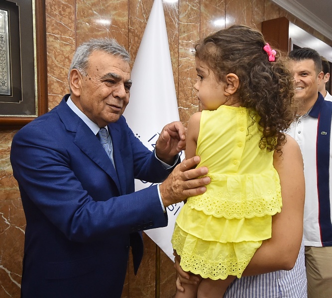Başkan Kocaoğlu personeliyle bayramlaştı