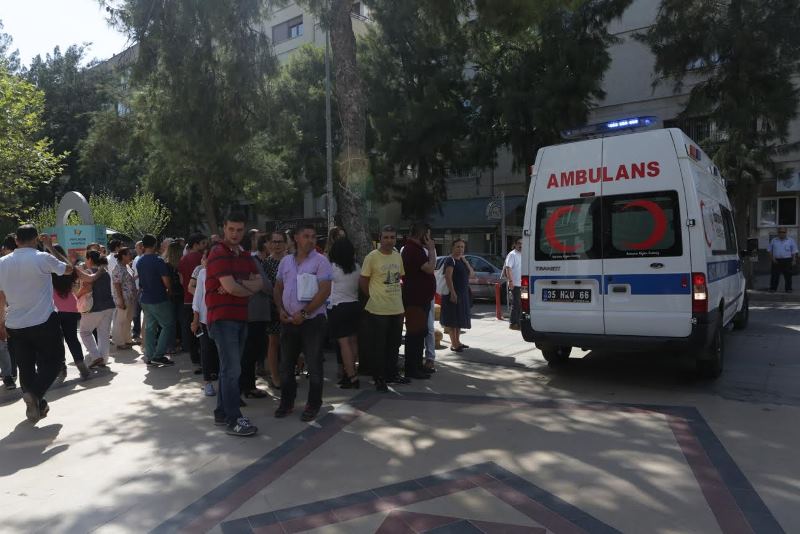 Bornova Belediyesi’nde ‘Acil durum’ tatbikatı