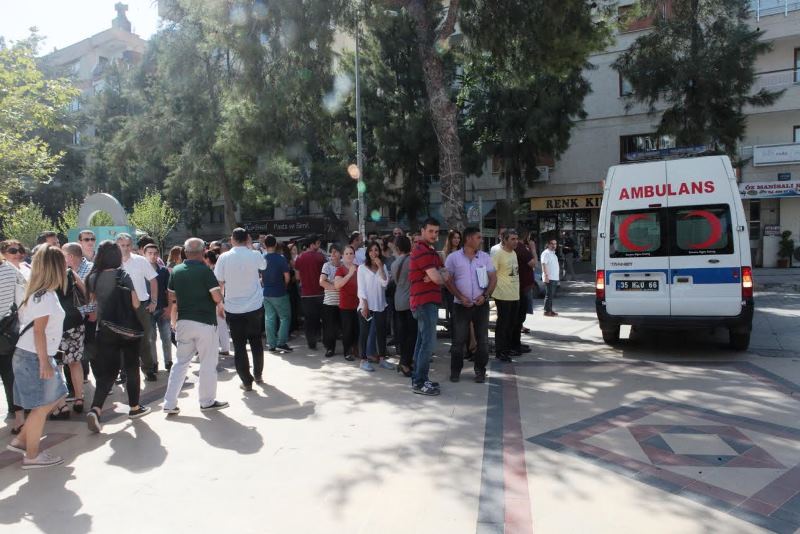 Bornova Belediyesi’nde ‘Acil durum’ tatbikatı