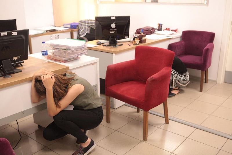 Bornova Belediyesi’nde ‘Acil durum’ tatbikatı