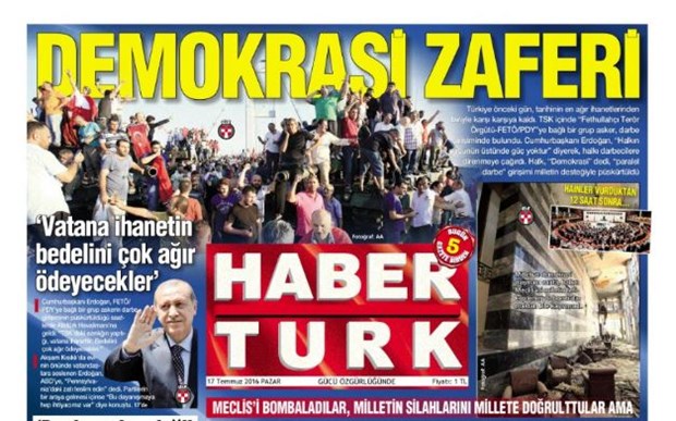 17.07.2016 Günün gazete manşetleri