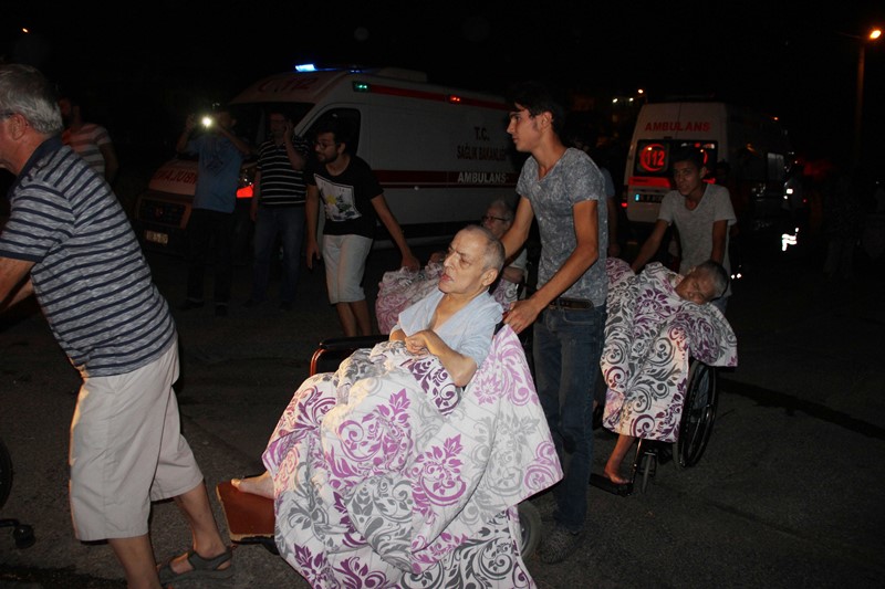 Buca'da yangın kabusu