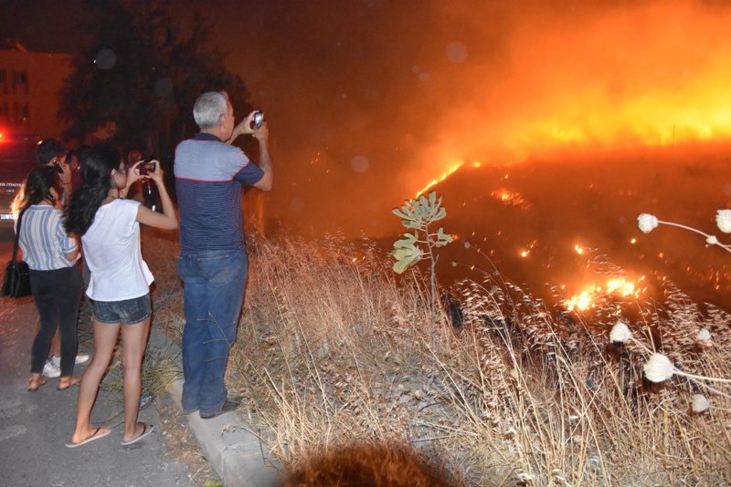 Buca'da yangın kabusu
