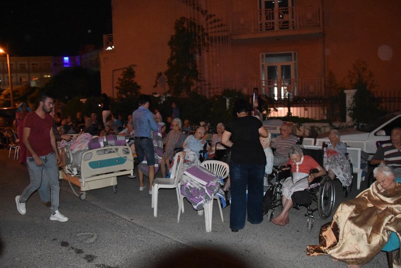 Buca'da yangın kabusu