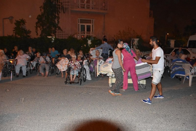 Buca'da yangın kabusu