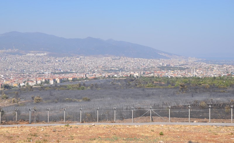 Buca'da yangın kabusu