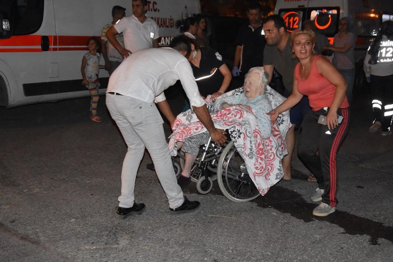 Buca'da yangın kabusu