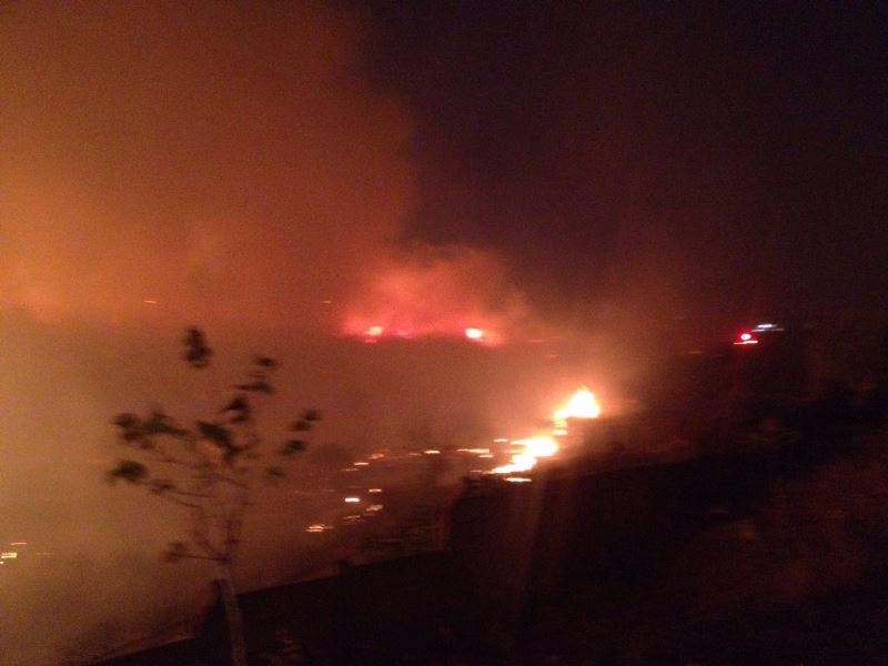 Buca'da yangın kabusu
