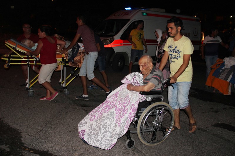 Buca'da yangın kabusu