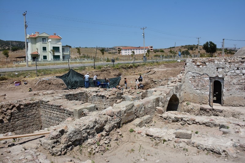 Tarihi Kleopatra hamamı gün ışığına çıkıyor