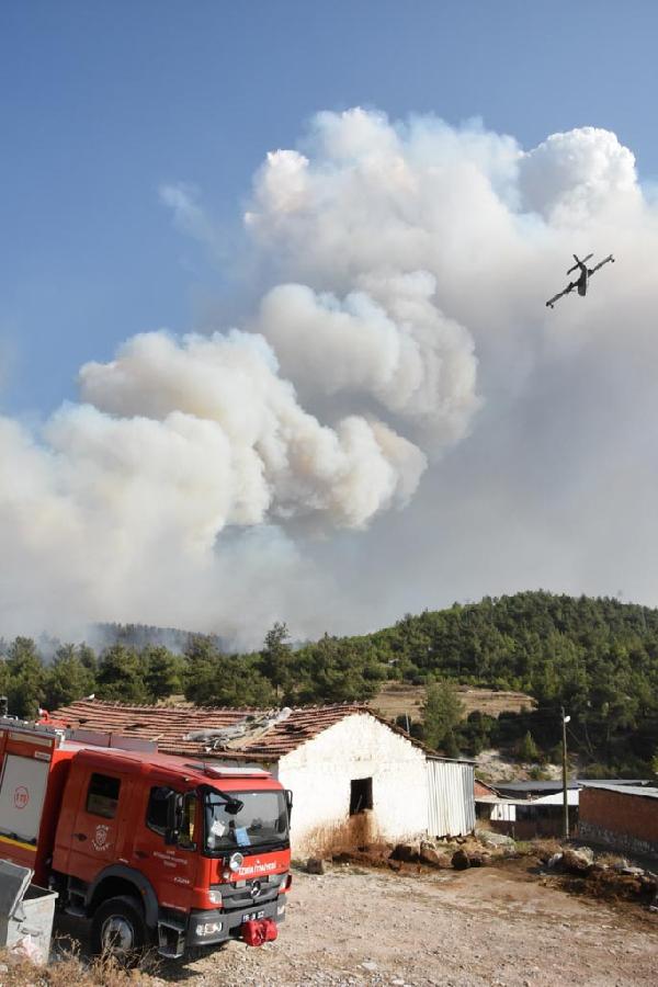 İzmir'de yangın kabusu