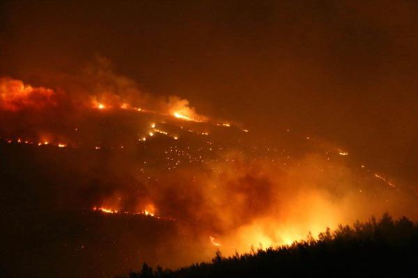 İzmir'de yangın kabusu