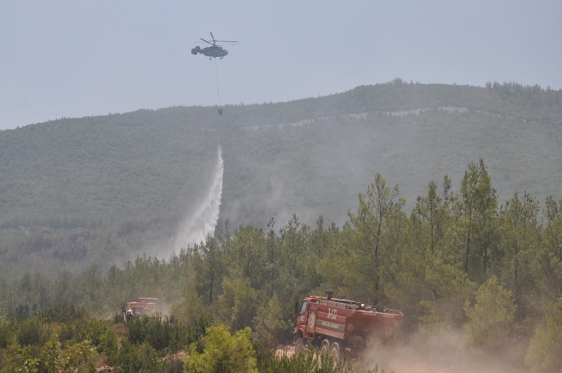İzmir'de yangın kabusu