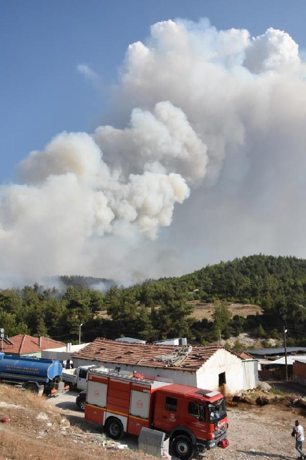 İzmir'de yangın kabusu
