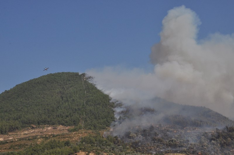 İzmir'de yangın kabusu