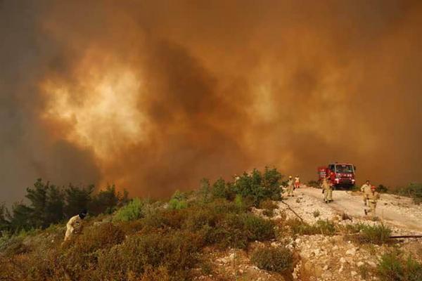 İzmir'de yangın kabusu