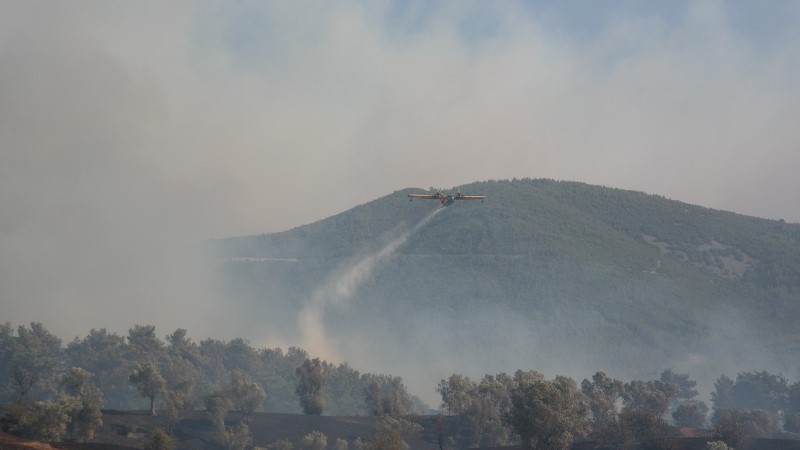 İzmir'de yangın kabusu