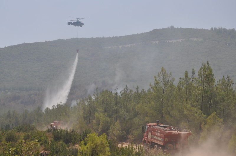 İzmir'de yangın kabusu