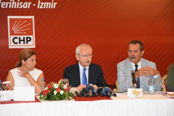 CHP lideri Kılıçdaroğlu Seferihisar'da