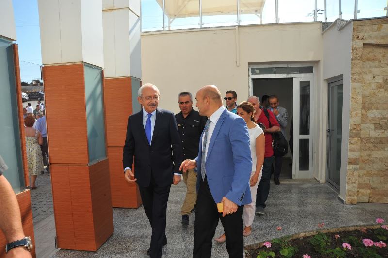 CHP lideri Kılıçdaroğlu Seferihisar'da