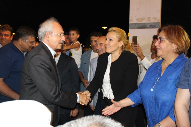 CHP lideri Kılıçdaroğlu Seferihisar'da