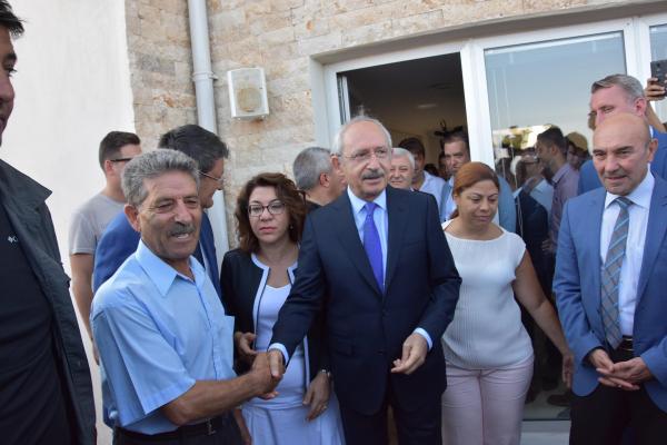 CHP lideri Kılıçdaroğlu Seferihisar'da