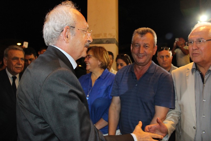 CHP lideri Kılıçdaroğlu Seferihisar'da