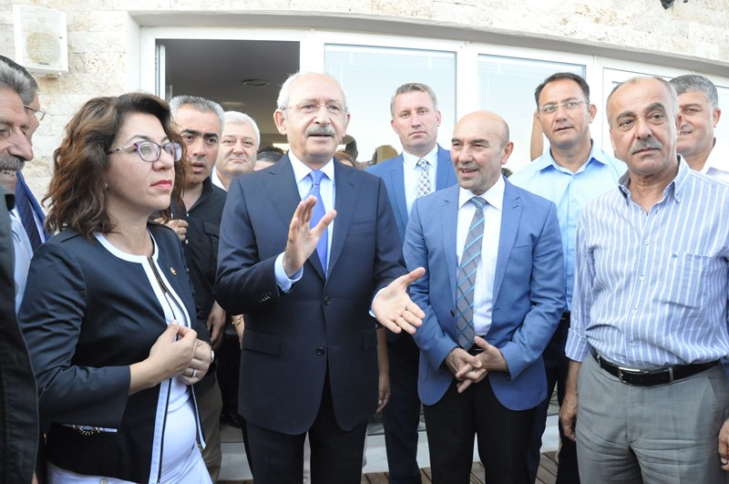 CHP lideri Kılıçdaroğlu Seferihisar'da