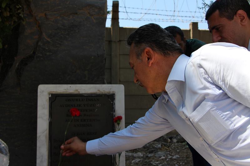 'Efsane Başkan' Erten anıldı