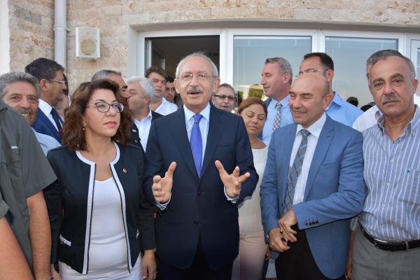 CHP lideri Kılıçdaroğlu Seferihisar'da