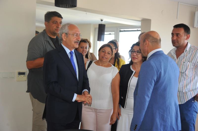 CHP lideri Kılıçdaroğlu Seferihisar'da