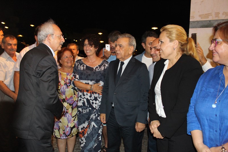 CHP lideri Kılıçdaroğlu Seferihisar'da