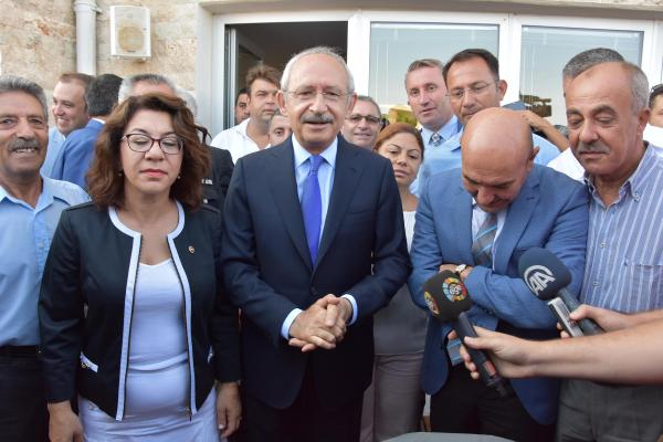 CHP lideri Kılıçdaroğlu Seferihisar'da