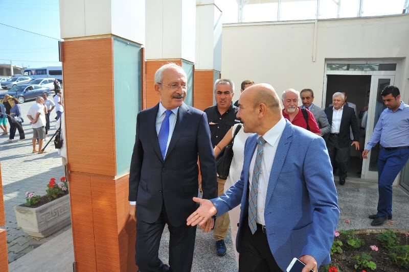 CHP lideri Kılıçdaroğlu Seferihisar'da
