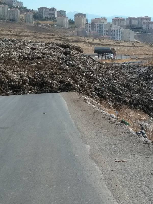 Harmandalı'nda korkutan heyalan