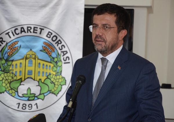 Bakan Zeybekci İzmir'de