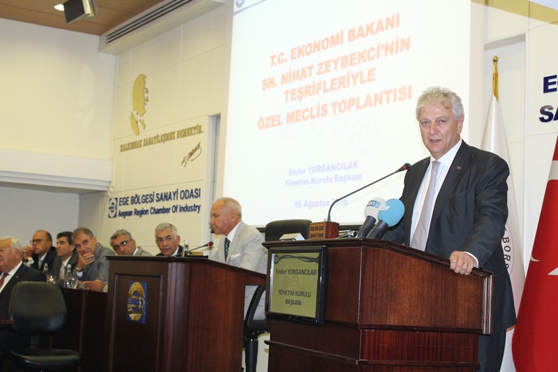Bakan Zeybekci İzmir'de