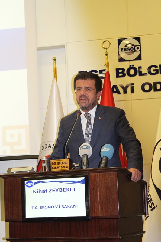 Bakan Zeybekci İzmir'de