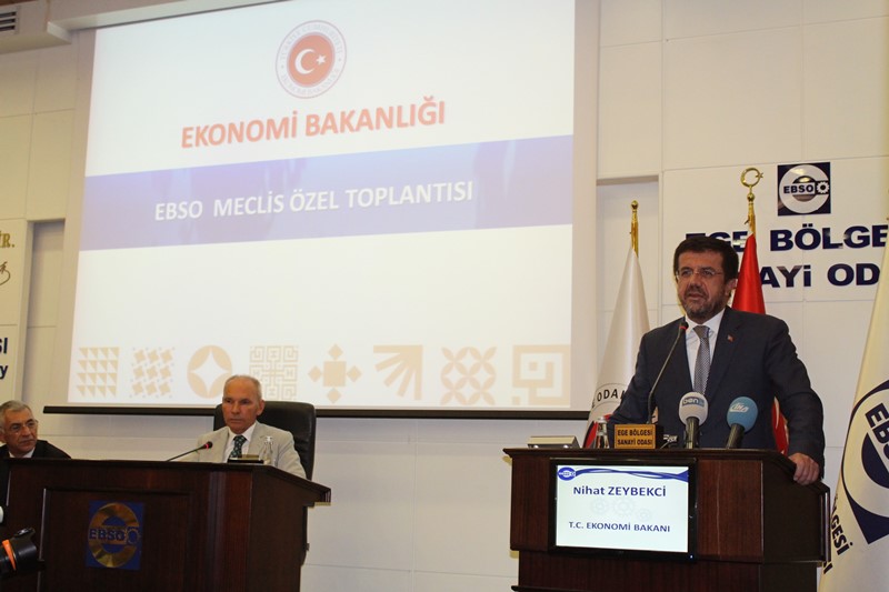 Bakan Zeybekci İzmir'de