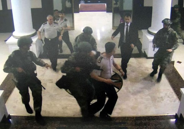 15 Temmuz gecesi Genelkurmay'da yaşananlar kamerada