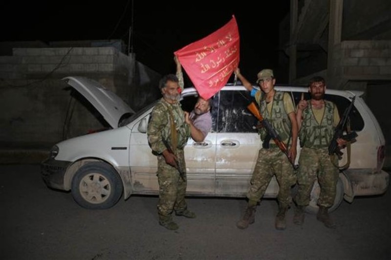 İşte Cerablus'tan ilk kareler