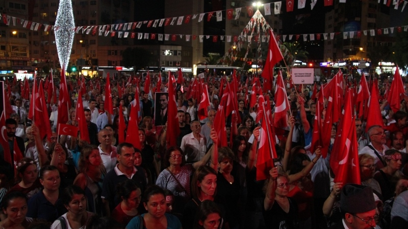 Bornova’da binler zafer için bir araya geldi