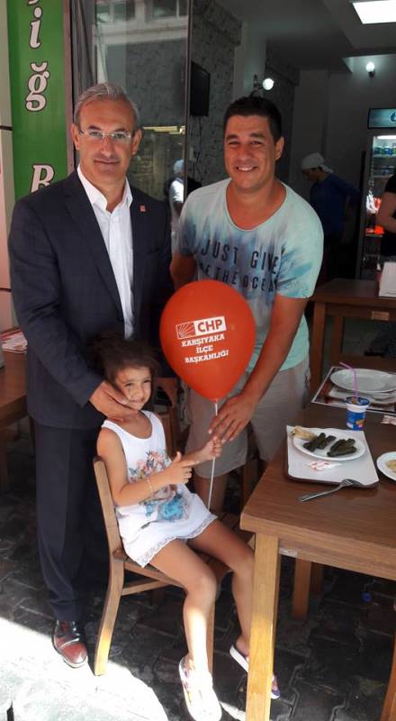 CHP Karşıyaka'dan Çarşı turu