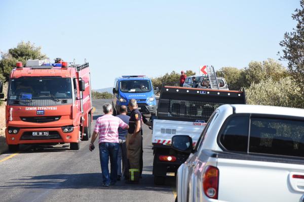İzmir'de piknikçi ateşi ormanı yaktı