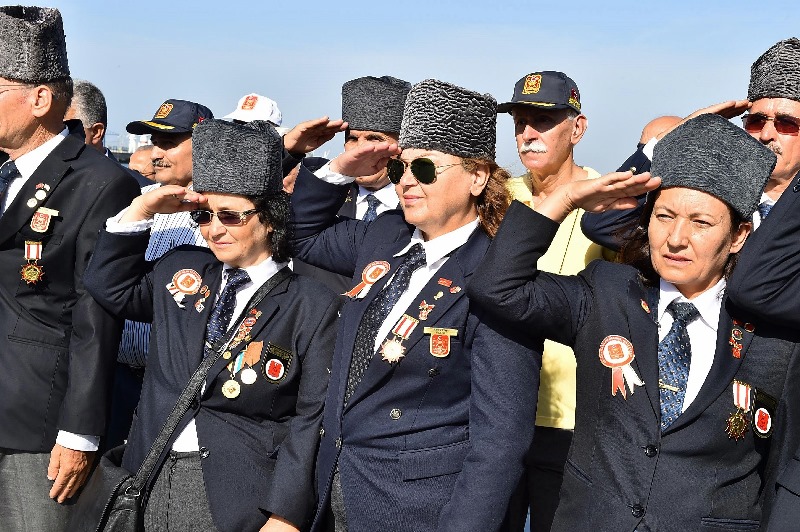 İzmir'de kahraman gazilerin onur günü
