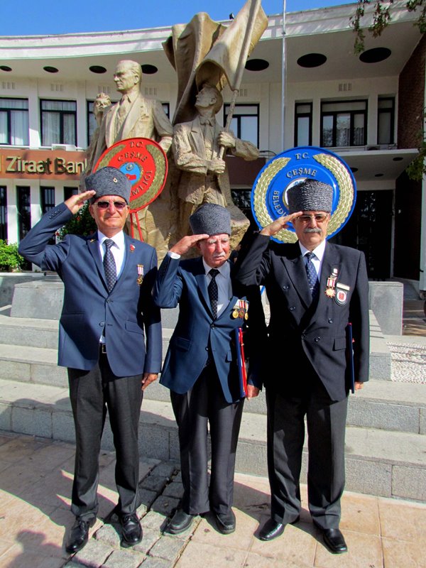 İzmir'de kahraman gazilerin onur günü