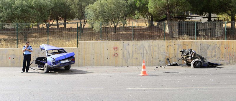 İzmir'deki ölümlü kaza kamerada!